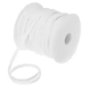 1/4 Inch Double Fold Bias Tape Continuous Bulk Bias Tape White 55 Yards