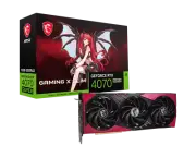 MSI GeForce RTX 4070 SUPER 4070S 12G GPU GAMING X SLIM MLG Graphics Card desktop
