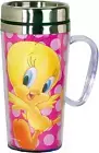 - Insulated Travel Mug - Tweety Bird Coffee Cup - Coffee Lovers Gift - Funny Cof