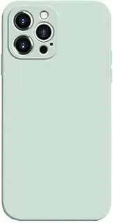 for Magnetic Wireless Charging Case for iPhone 13 11 12 14 Pro MAX Mini 8 Plus XR XS Max X SE 2020 Liquid Silicone Cover,Light Green,for iPhone 11 Pro