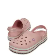Original Crocs Unisex Crocband Clog - Pearl Pink/Wild Orchid - Size 12