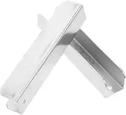 VALICLUD 2Pcs Gate Stopper Accessories for Enhanced Home Safety U Shaped Fence for Pet Gates Easy Installation No Tools Required Secure Connection Versatile Application