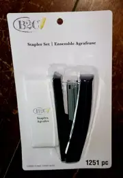 B2C Stapler Set: 1 Stapler with 1250 Staples -20 Sheet Capacity- Model #690146