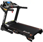 [Everfit] Treadmill Electric Treadmills with 480mm Running Belt, Hydraulic Unfolded Walking Pad Foldable Machine Exercise & Fitness Equipment, with up to 18km/h Speed and 15-Level Incline for Home Gym