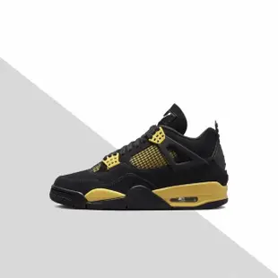 【NIKE 耐吉】Air Jordan 4 Retro Thunder 黑黃 雷神 DH6927-017