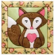 Quilt Magic® Mini Fox No-Sew Quilt Kit