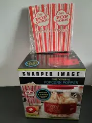 SHARPER IMAGE MICROWAVE POPCORN POPPER