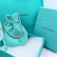 在飛比找Yahoo!奇摩拍賣優惠-海外代購 Tiffany&Co 蒂芙尼 三色圓珠愛心手鏈 手