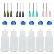 Needle Tip Glues Applicators Bottle with Funnel for Paper Quilling Scrapbooking