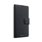 iPhone 15 Plus High-Quality Flip Wallet Case Cover with Magnetic Closure for Screen Protection, Tough Build, Shockproof Design, Multiple Card Holders - Black