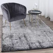 Brand Ventures Brooklyn Distressed Oriental Pewter Rug