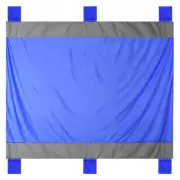 Resistant Beach Blanket with Corner Pockets Stakes Sand Proof Picnic R2T9
