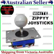 New: ZIPPYY Joystick – 2-4-8 WAY (Short Stick) (WHITE) ARCADE or MAME