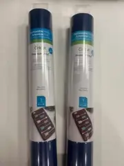 Cricut Premium Vinyl Bundle of 2 ROLLS Removable Matte Each Roll 12” X 48” Navy