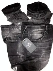 PRPS Japanese Artisan Denim LE SABRE Slim Fit Distressed Jeans Size W32 L32 $298
