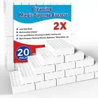 20 Pack Magic Sponge Erasers 2X Density Stronger Melamine Foam