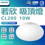 【PHILIPS 飛利浦照明】若欣 10W LED吸頂燈 浴室吸頂燈 陽台燈(CL200)