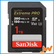 SanDisk Extreme Pro SDXC SDSDXEP 1TB Memory Card