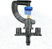 Mini Sprinkler, Mini Sprinkler Heads, Refraction Mini Rotary Sprinkler G-type Mini Rotary Nozzle, Efficient, Adjustable Lawn Spray Mist Nozzle for Fruit Trees, Industrial, Nurseries