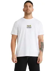 [RVCA] Electrical Short Sleeve Tee in White