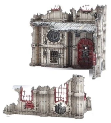 Maunfactorum Sprue B-Volkus Terrain-Storage Fane-Hivestorm-Ruins-Warhammer 40k
