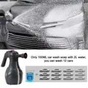 Electric Foam Sprayer USB Rechargeable Useful Car Wash Water Gun Electric T4V9