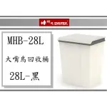 ( 即急集)2個免運非偏遠  樹德 大嘴鳥回收桶 MHB-28L/RB28 垃圾桶/塑膠桶/台灣製