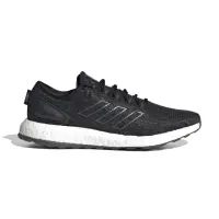 在飛比找momo購物網優惠-【adidas 愛迪達】Pureboost 男鞋 黑色 經典