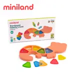 【西班牙MINILAND】ECO透光10入彩色視界蜥蜴 西班牙原裝進口 益智玩具 兒童教具 色彩學習 台灣現貨