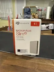 Seagate Backup Plus Slim 1TB External Hard Drive Portable HDD – Silver USB 3.0 F