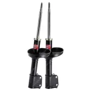2x Front KYB Excel-G Strut Shock Absorbers for Renault Clio MKII I4 FWD Hatch