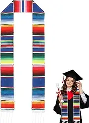 Respleiej Mexican Graduation Stole Graduation Sash with Tassel Mexican Stole for Graduation Graduation Stole Class of 2025