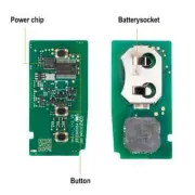 IKEYTY8A3T Autel iKey Universal Smart Key Toyota Style 8A Chip for MaxiIM KM100