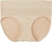 [Warner's] Cloud 9 Seamless Hipster Panties RU3231P, Butterscotch Beige, Large, Butterscotch Beige, Large