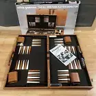 1983 Ultra Gammon Backgammon Collectors Ed. Magnetic Case Up To 4 Players VTG