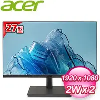 在飛比找AUTOBUY購物中心優惠-ACER 宏碁 CB271 27型 IPS薄邊框螢幕