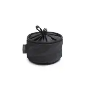 Compact Clothespin Storage Bag with Hanging Loop & Closing Cord (Matt Black) ...