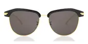 Bottega Veneta BV1112SA Asian Fit 001 Men's Sunglasses Black Size 54