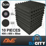 Acoustic studio Foam 10Pk Isolation Wave Absorption Panels 40X40