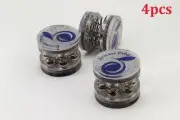 4pcs CD Player AMP Speaker Turntable Isolation Feet Stands Spring Machine Mats