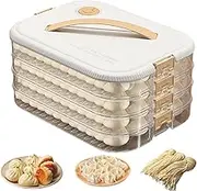Cookie Storage Containers Airtight | Airtight 4-Layer Food Storage Containers Lids - Cookie Transport Container, Refrigerator Storage Box for Meat, Dumplings, Pasta, Noodles, Lasagna