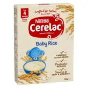 Nestle Cerelac Baby Rice From 4 Months+ 200g