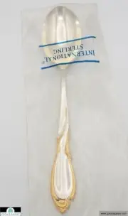 International Golden Rhapsody Sterling Silver Teaspoon 6 1/8" *BRAND NEW*