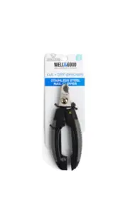 Well & Good Stainless Steel Nail Clippers for Small Dogs (under 50 lbs)