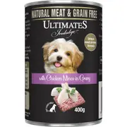 Ultimates Indulge Wet Dog Food Chicken Mince In Gravy 400g