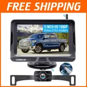 Effortless Install Wireless Backup Camera - Clear 5-inch HD Monitor Included