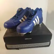 Adidas Excelsior 3/4 Metal Spike Baseball Cleats Blue/White Size 6.5 Model538307