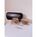 香奈兒 CHANEL  時尚方框 粗框墨鏡