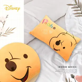 網狐家居 迪士尼 Disney 電繡中型抱枕 午安枕 靠枕 小熊維尼/史迪奇