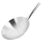 Skillet Stainless Steel Wok Multipurpose Frying Pan Convenient
